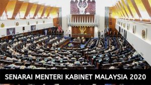 Senarai Menteri Kabinet Malaysia 2020